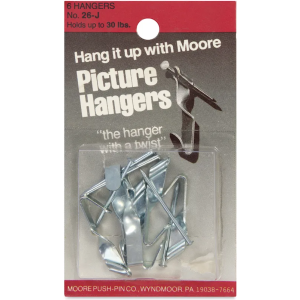 Moore Twisted Picture Hangers