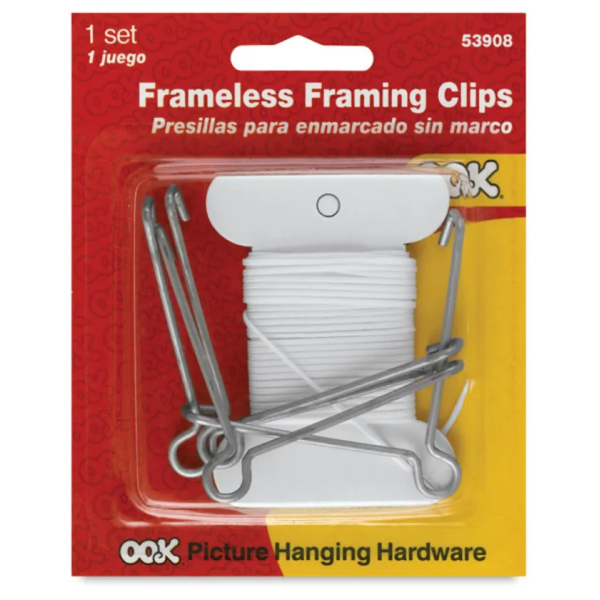 Ook Frameless Framing Clips